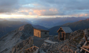 Ortler 2015 - Sonnenuntergang Payerhütte Ortler 2015 - Sonnenuntergang Payerhütte