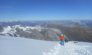 Ortler 2015 - mit Blick zum Piz Bernina Ortler 2015 - mit Blick zum Piz Bernina