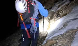 Hochtour Großglockner - Zustieg in der Nacht Hochtour Großglockner - Zustieg in der Nacht