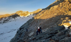Hochtour Großglockner - Einstieg Mürztalersteig Hochtour Großglockner - Einstieg Mürztalersteig