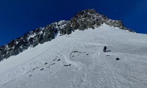 Hochtour Großglockner - beim Bahnhof, Zustieg Eisleitl Hochtour Großglockner - beim Bahnhof, Zustieg Eisleitl