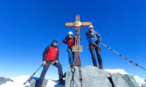 Hochtour Großglockner - Gipfelsieg Hochtour Großglockner - Gipfelsieg
