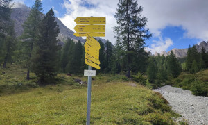 Klettersteig Verborgene Welt - bei der Kerschbaumeralm