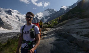 Zustieg Bovalhütte - Aufstieg Zustieg Bovalhütte - Aufstieg
