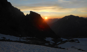 Piz Morteratsch - Sonnenaufgang Piz Morteratsch - Sonnenaufgang