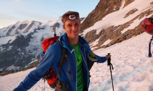 Piz Morteratsch - Aufstieg Scharte Piz Morteratsch - Aufstieg Scharte