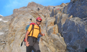 Piz Morteratsch - Aufstieg Scharte Piz Morteratsch - Aufstieg Scharte