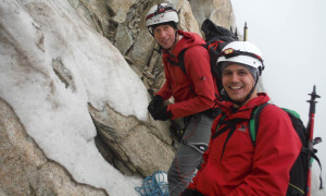 Piz Bernina - Einstieg Biancograt Piz Bernina - Einstieg Biancograt