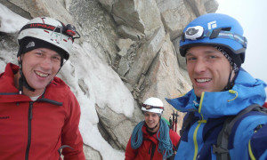 Piz Bernina - Einstieg Biancograt Piz Bernina - Einstieg Biancograt