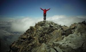 Piz Bernina - Gipfelsieg Piz Bernina - Gipfelsieg