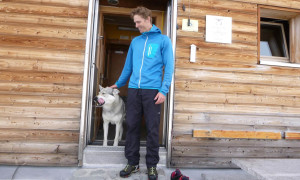 Piz Bernina - Ankunft Marco e Rosa Hütte Piz Bernina - Ankunft Marco e Rosa Hütte