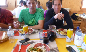 Piz Bernina - Marco e Rosa Hütte Piz Bernina - Marco e Rosa Hütte