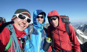 Piz Palü Überschreitung - Gipfelsieg Piz Zupò Piz Palü Überschreitung - Gipfelsieg Piz Zupò