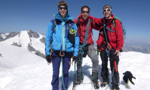 Piz Palü Überschreitung - Hauptgipfel Piz Palü Überschreitung - Hauptgipfel