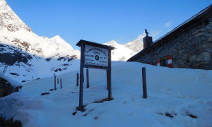 Etappe 2 - Start von der Hütte Etappe 2 - Start von der Hütte