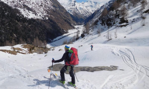 Etappe 3 - Abfahrt ins Gschlösstal Etappe 3 - Abfahrt ins Gschlösstal