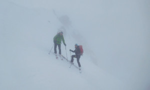 Etappe 4 - Nebel unterhalb Sillingkopf Etappe 4 - Nebel unterhalb Sillingkopf