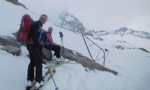 Etappe 4 - Aufstieg zur Granatscharte Etappe 4 - Aufstieg zur Granatscharte