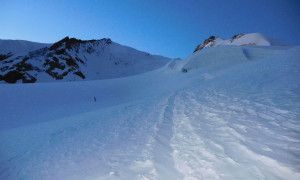 Hochtour Dufourspitze - im Dunkeln