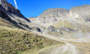 Wilde Kreuzspitze, Wurmaulspitze - Aufstieg Rauhtal