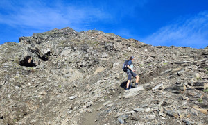Wilde Kreuzspitze, Wurmaulspitze - Schlussaufstieg