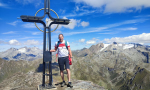 Wilde Kreuzspitze, Wurmaulspitze - Gipfelsieg Wurmaulspitze