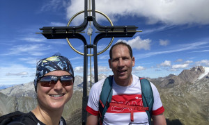 Wilde Kreuzspitze, Wurmaulspitze - Gipfelsieg Wurmaulspitze