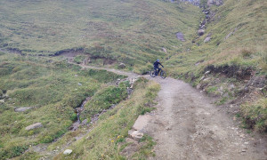 Wilde Kreuzspitze, Wurmaulspitze - Rückweg