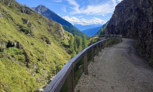 Wilde Kreuzspitze, Wurmaulspitze - Rückweg