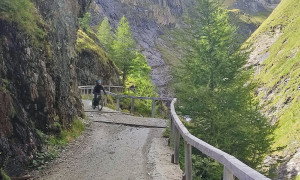 Wilde Kreuzspitze, Wurmaulspitze - Rückweg