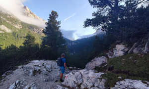 Bergtour Conturines, Lavarella - Zustieg