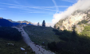 Bergtour Conturines, Lavarella - Zustieg