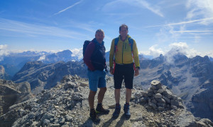 Bergtour Conturines, Lavarella - Gipfelsieg Conturinesspitze
