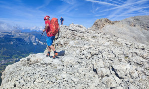 Bergtour Conturines, Lavarella - Überschreitung