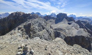 Bergtour Conturines, Lavarella - Gipfelsieg Lavarella Westgipfel