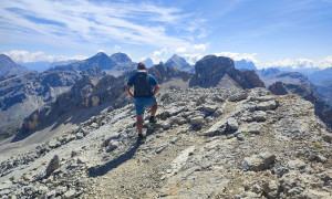 Bergtour Conturines, Lavarella - Gipfelsieg Lavarella Westgipfel