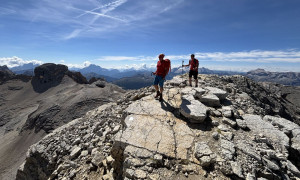 Bergtour Conturines, Lavarella - Gipfelsieg Lavarella Ostgipfel