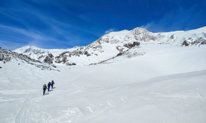Zustieg Mantova Hütte - Aufstieg