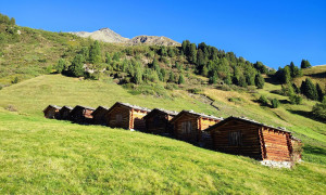 Bergtour Durreck - Aufstieg, bei den Lobisa Schupfn