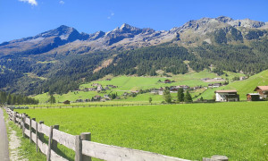 Bergtour Durreck - Rein in Taufers, Blick zum Großen Moosstock, Durreck und Hirbernock