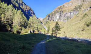 Bergtour Quirl - Aufstieg über die Umbalfälle
