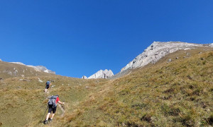 Bergtour Quirl - Aufstieg